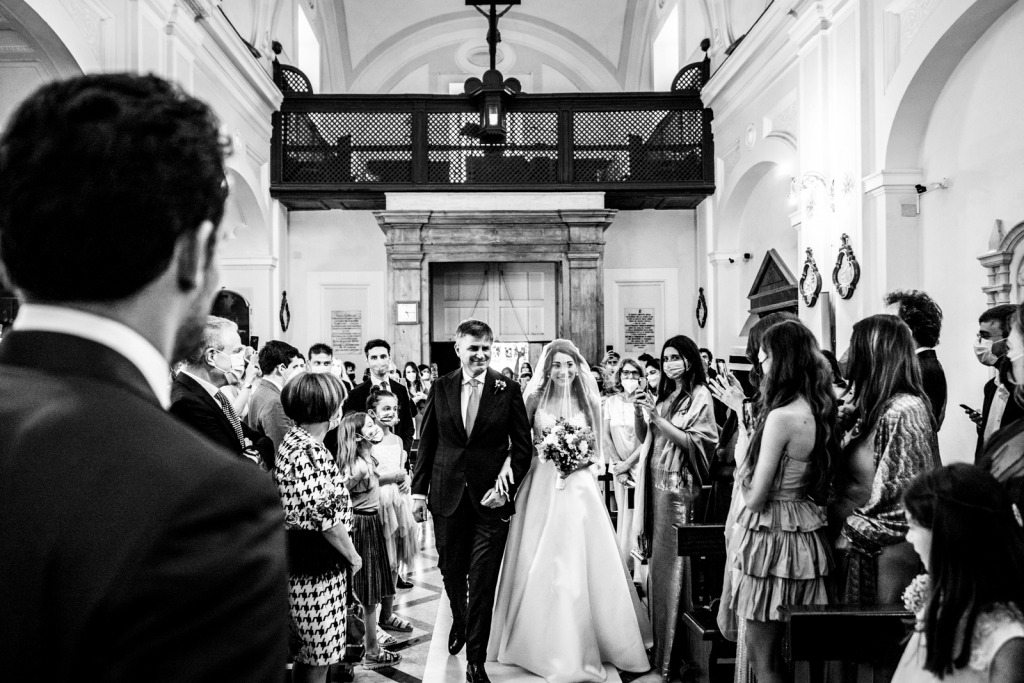 sposi a Sorrento, chiesa