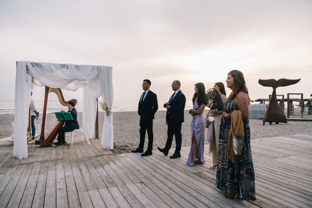 matrimonio sulla spiaggia - ceremony
