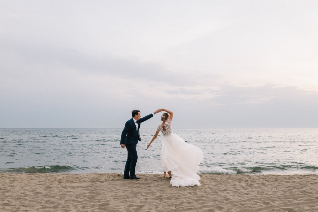 matrimonio sulla spiaggia - mare