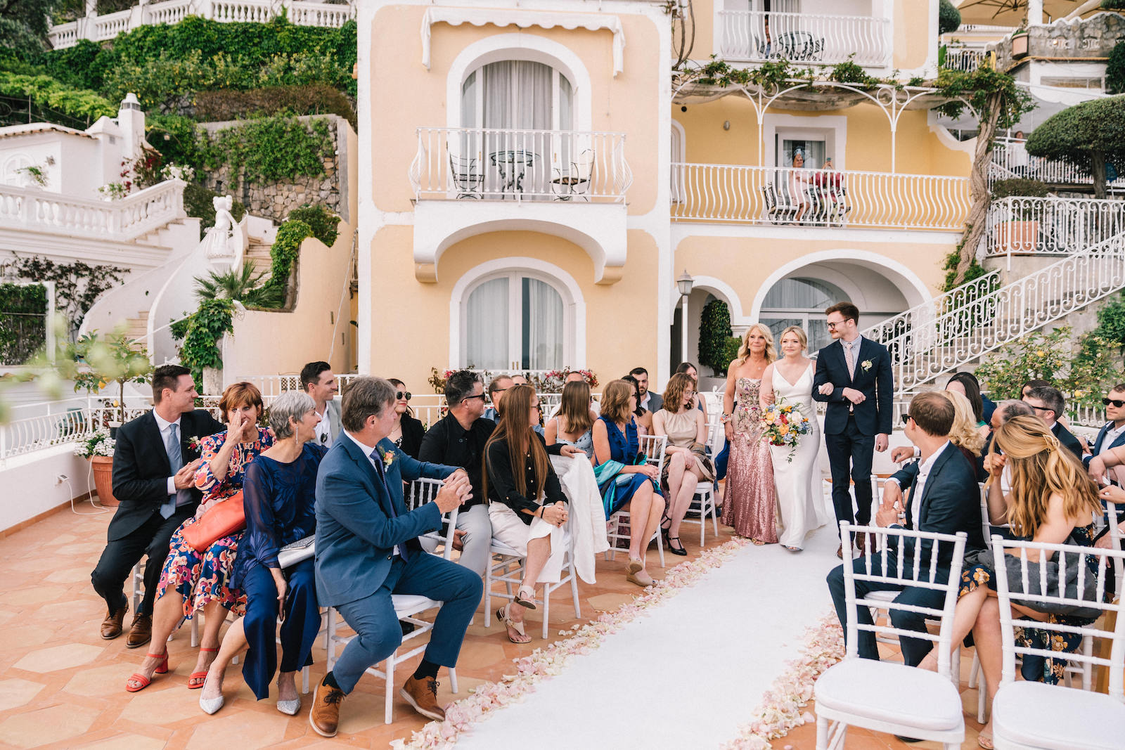 Hotel Marincanto Positano wedding moments