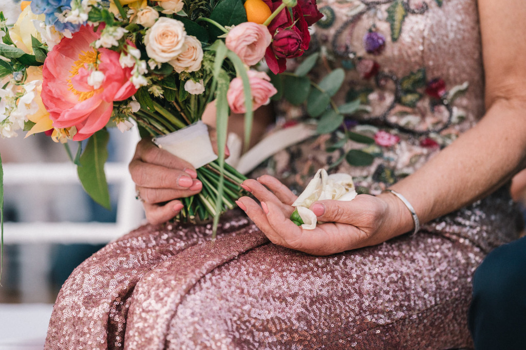 Positano wedding flowers