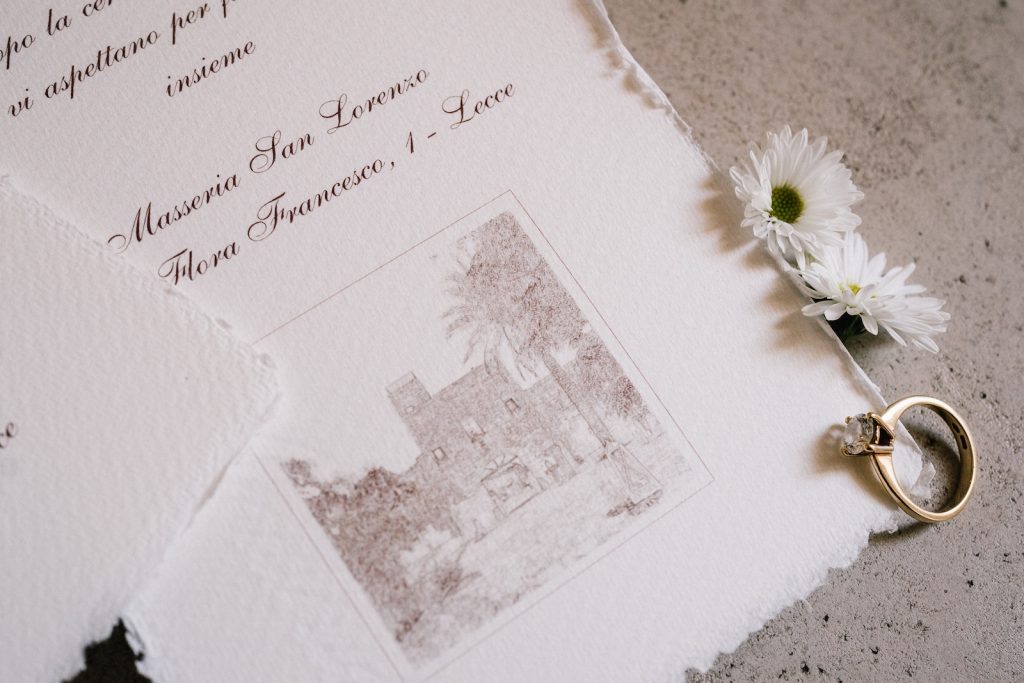 Matrimonio a Masseria San Lorenzo Lecce
stationary
inviti
dettagli sposa
anello di fidanzamento