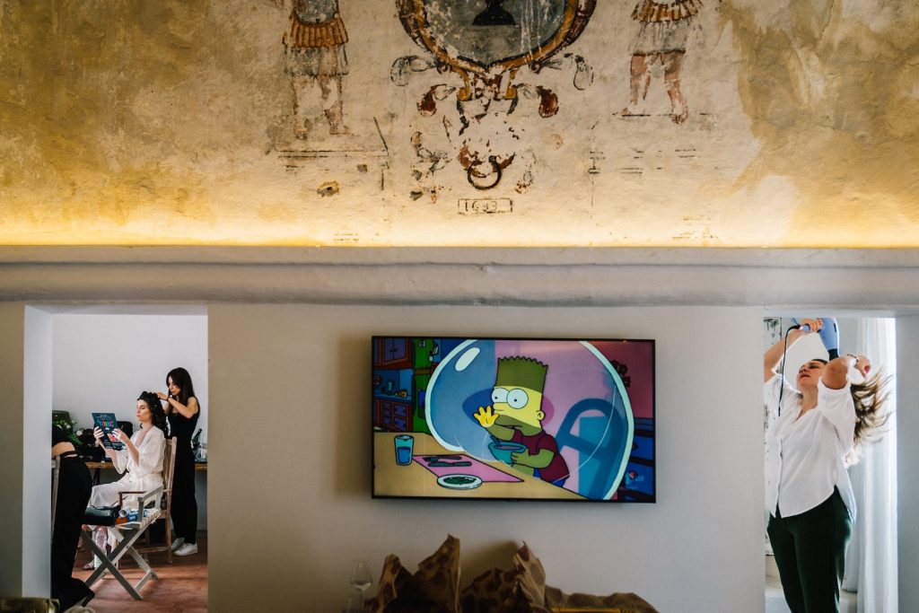 Matrimonio a Masseria San Lorenzo 
preparazione sposa
getting ready
simpson
make up sposa
