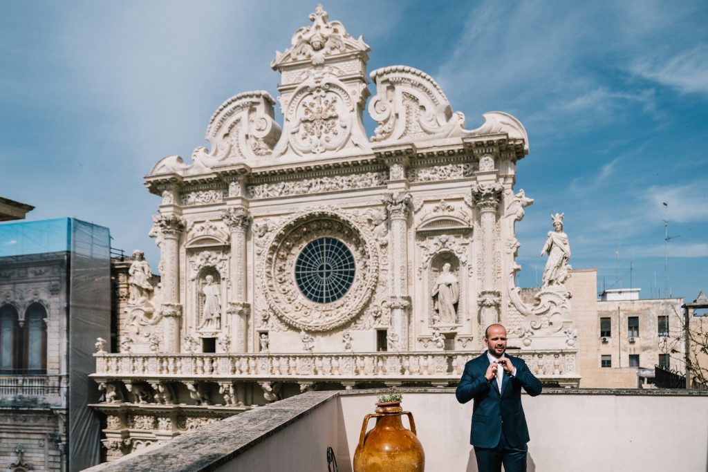 Matrimonio a Masseria San Lorenzo 
preparazione sposo
lecce
cattedrale di lecce