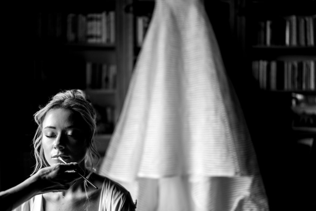 Matrimonio a Villa Gamberaia in Toscana
black and white
make up bride
