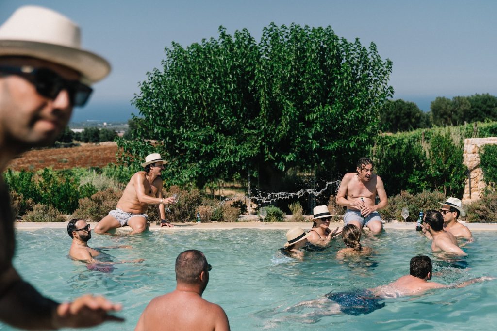 Wedding in Masseria Aura Terrae Polignano a Mare
pool party
day after wedding
