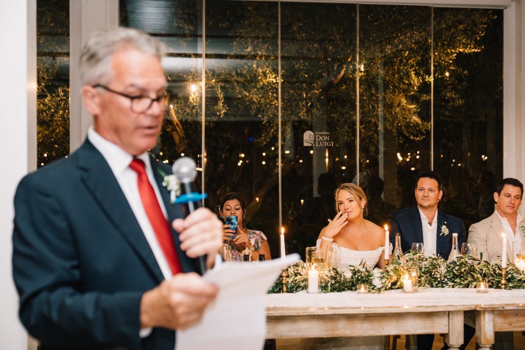 Come organizzare un matrimonio sotto la pioggia a Masseria Don Luigi
discorsi
speach